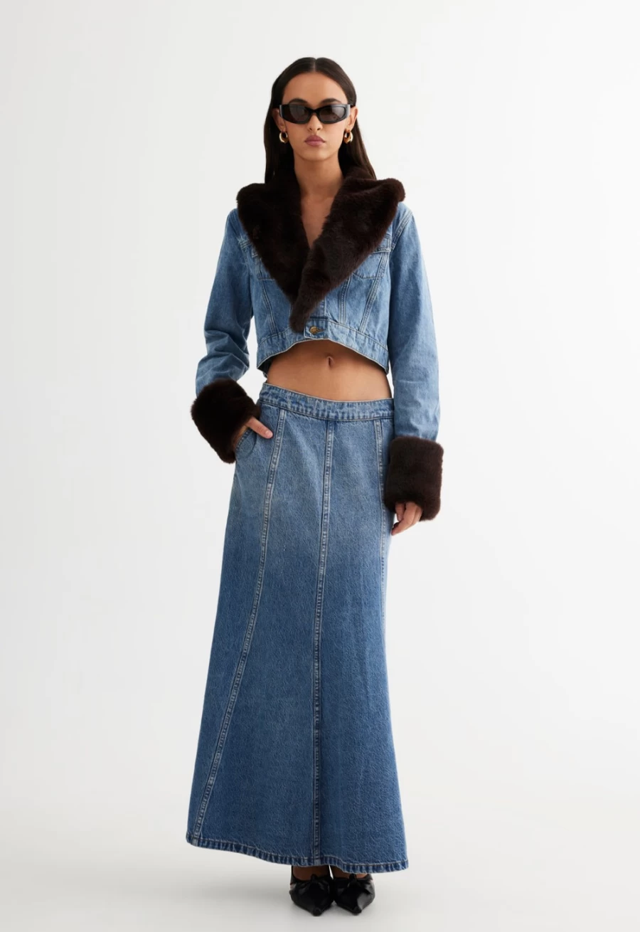 Lioness Women's Duke Blue Smokeshow Denim Jacket