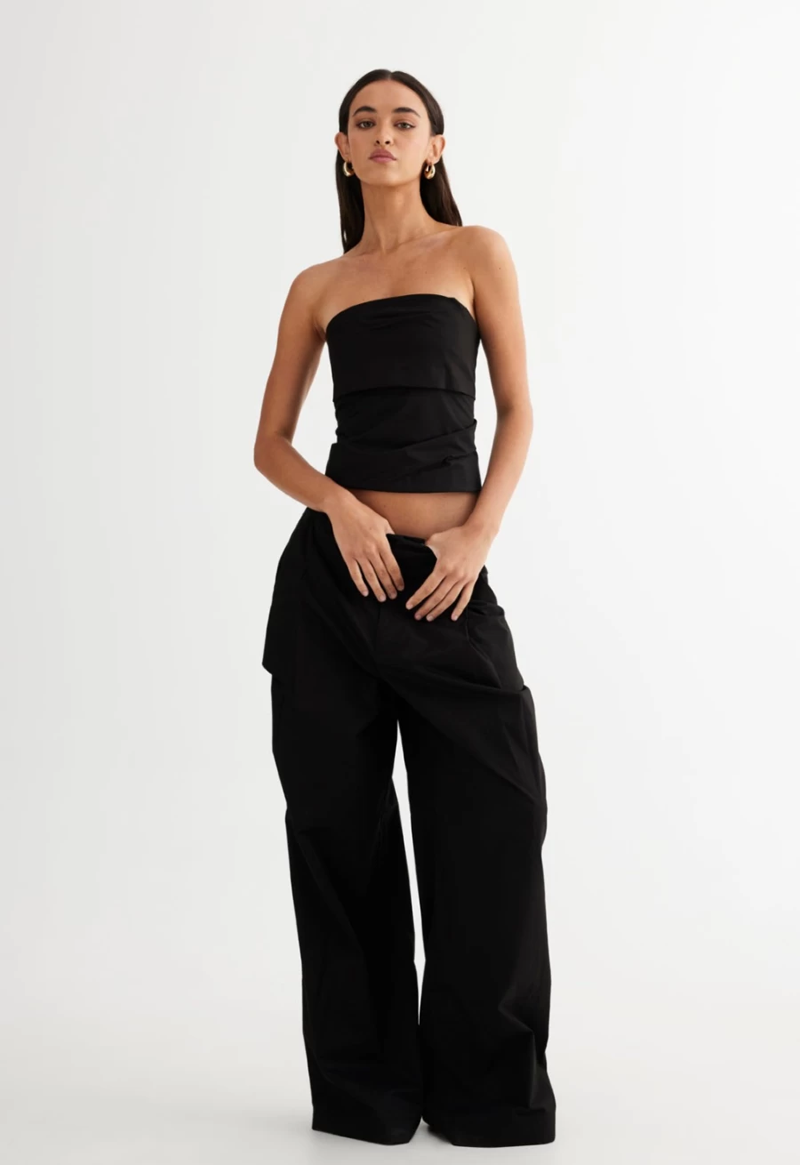 Lioness Women's Onyx Smokeshow Strapless Top