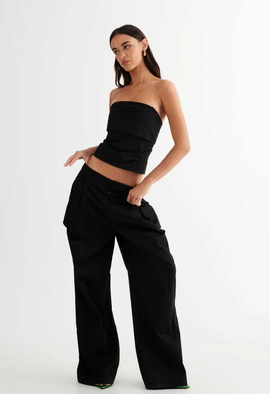 Lioness Women's Onyx Smokeshow Strapless Top
