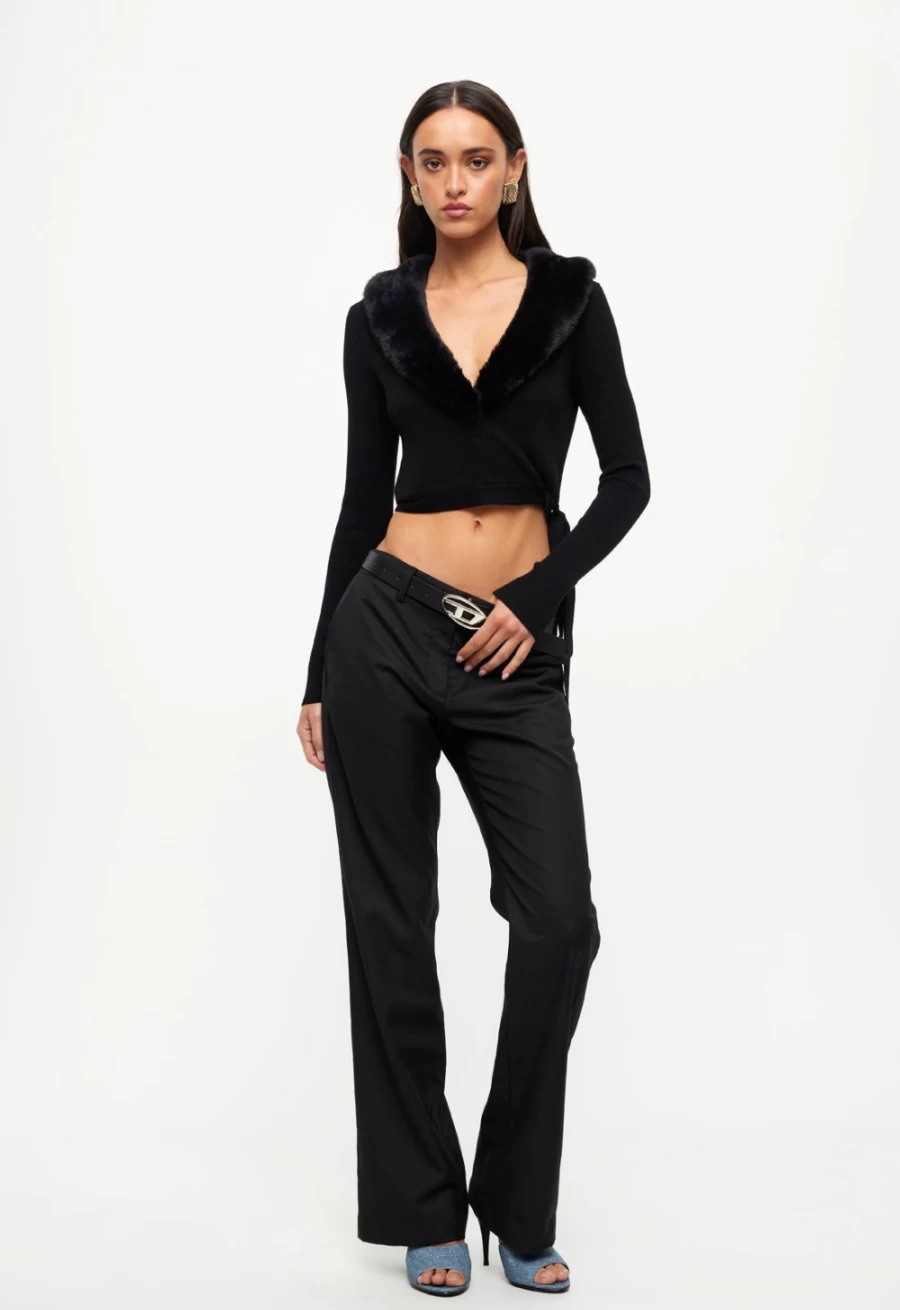 Lioness Women's Bessette Pant in Onyx - Stylish & Comfortable Trousers