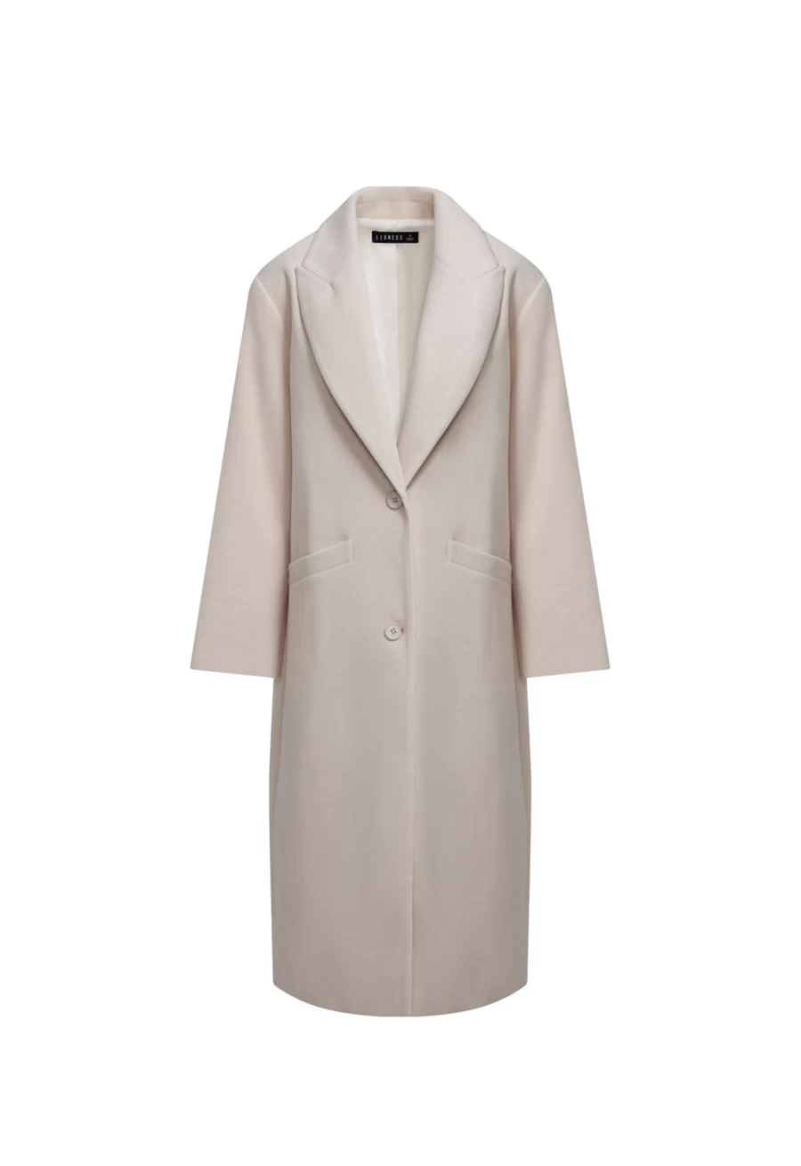 Lioness Women's Cream Olsen Coat - Elegant Trench Coat for Women
