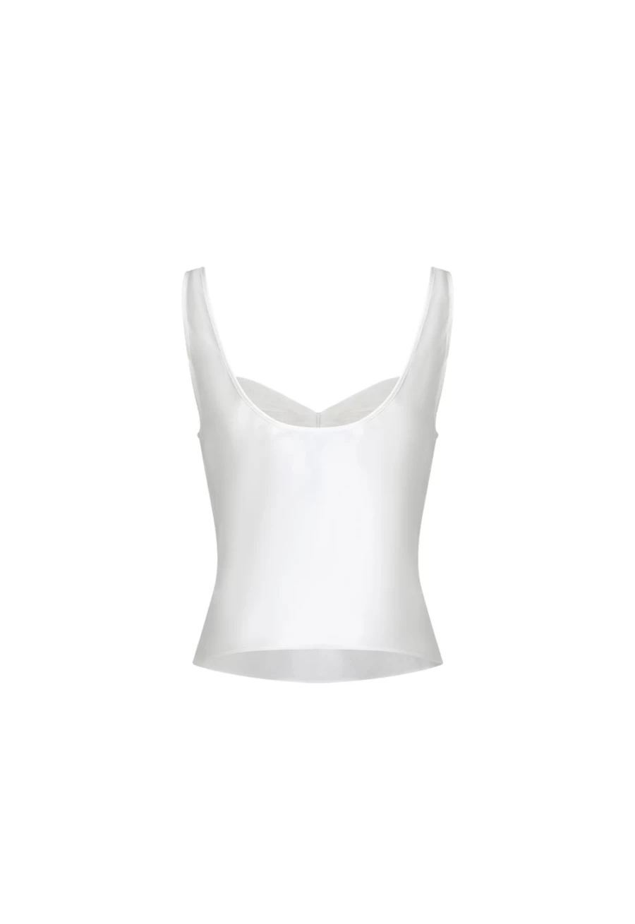 Lioness Women's Delilah Top in Porcelain - Elegant Blouse for Women
