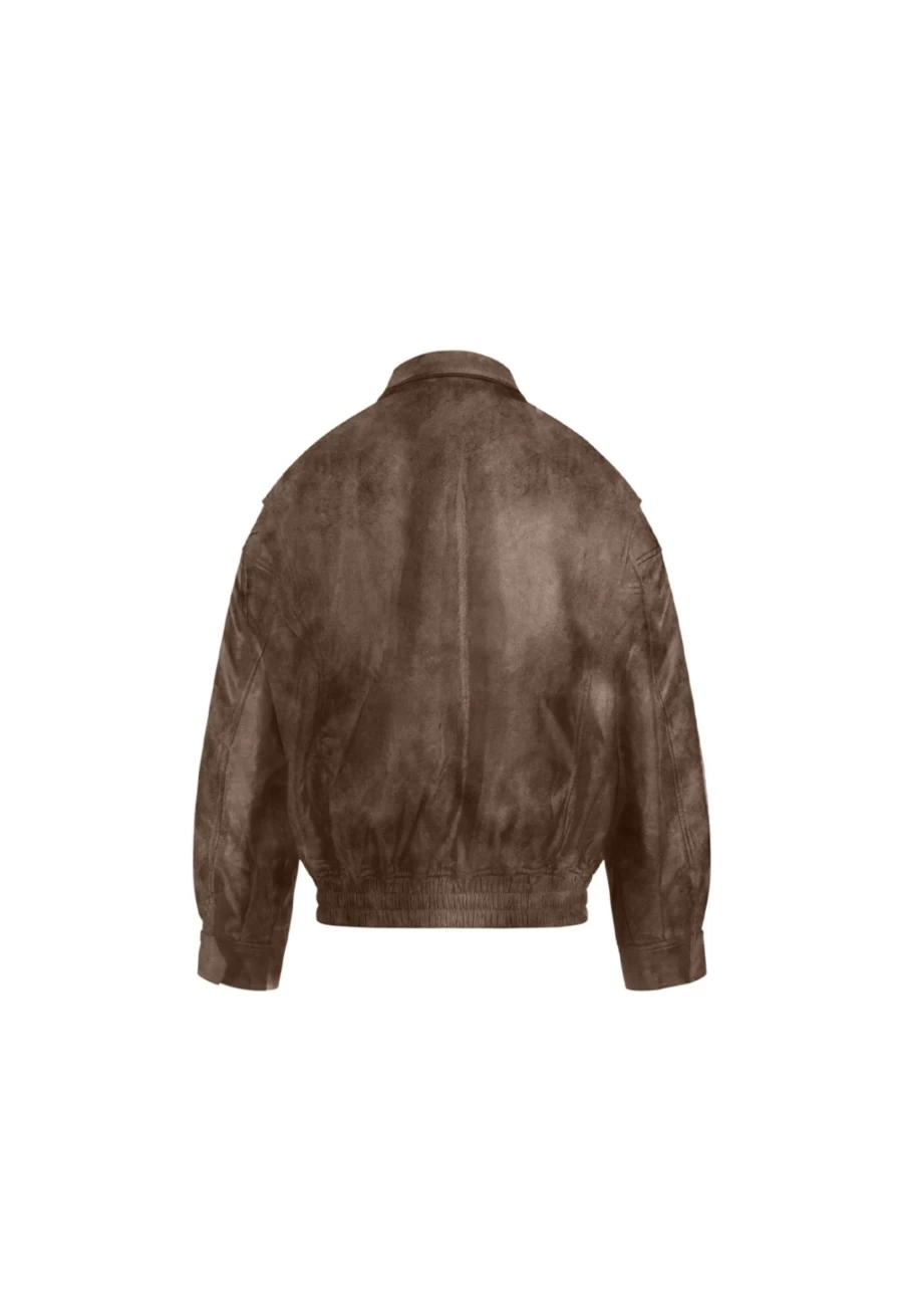 Lioness Women's Chocolate Bomber Jacket | Kenny Style Outerwear