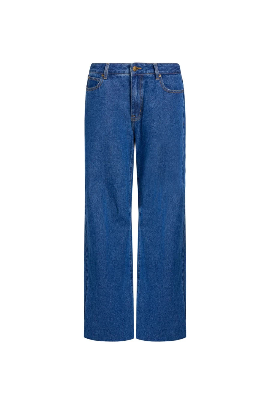 Lioness Women's Dark Denim Top Model Jeans for a Stylish Fit