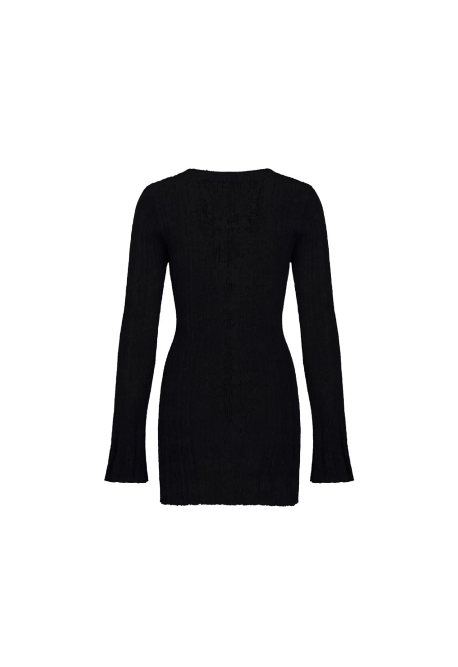 Lioness Women's Onyx Coyote Knit Dress - Stylish & Comfortable Casual Wear