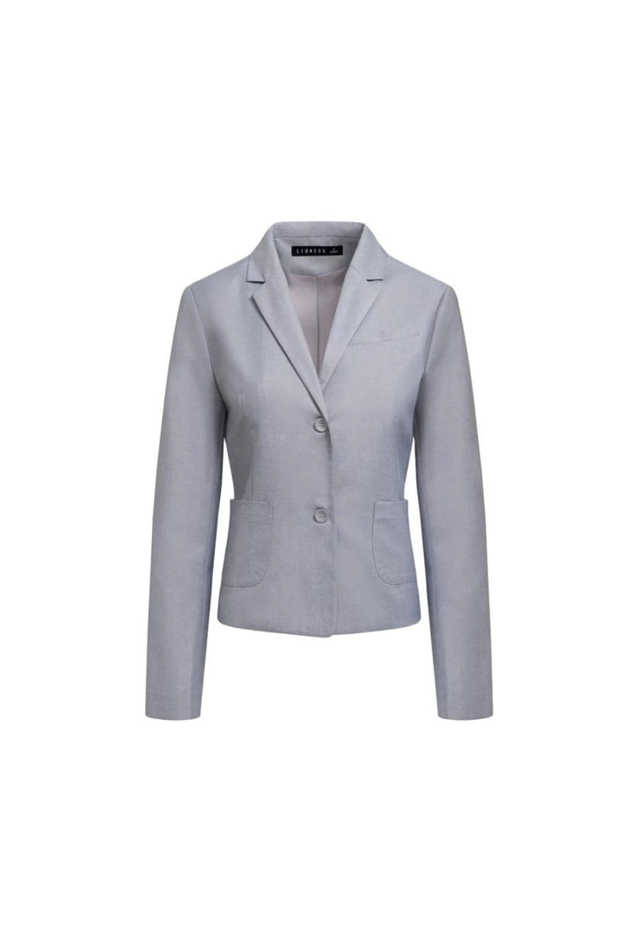 Lioness Women's Grey Bessette Blazer - Classic Tailored Jacket for Professional Style
