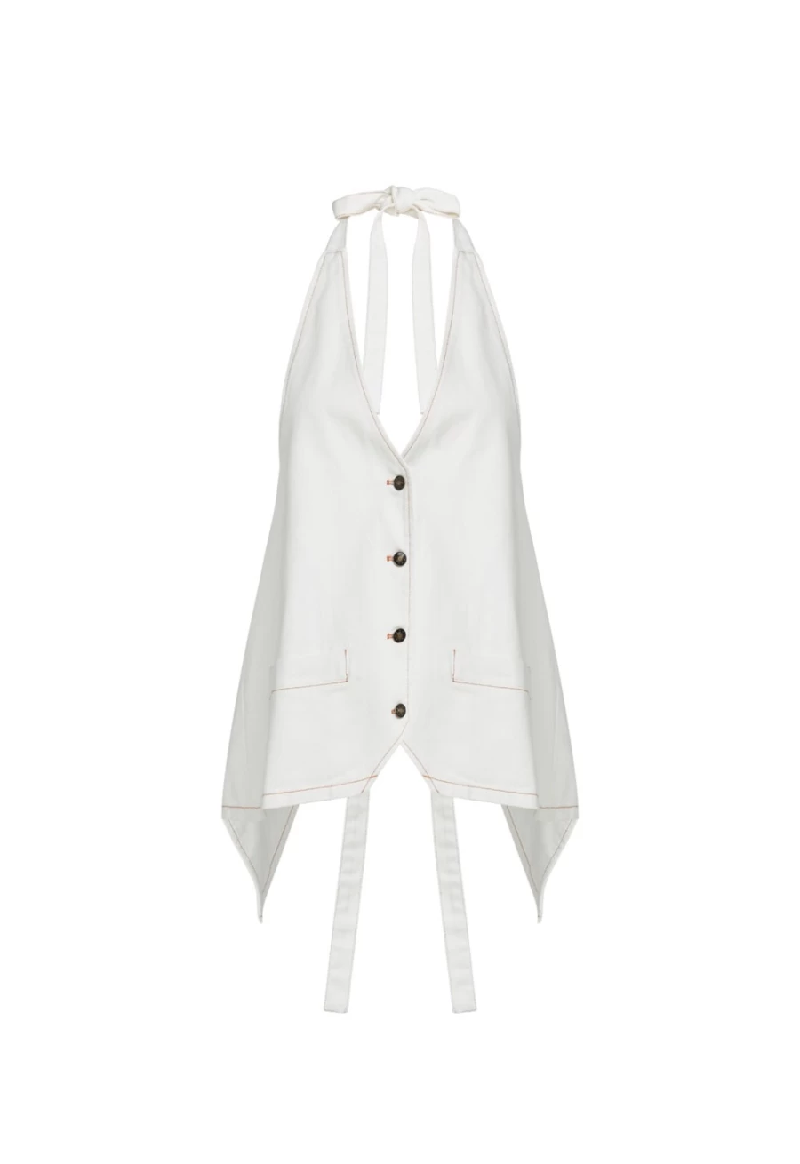 Lioness Women's Porcelain Hills Halter - Stylish & Comfortable Top for Women