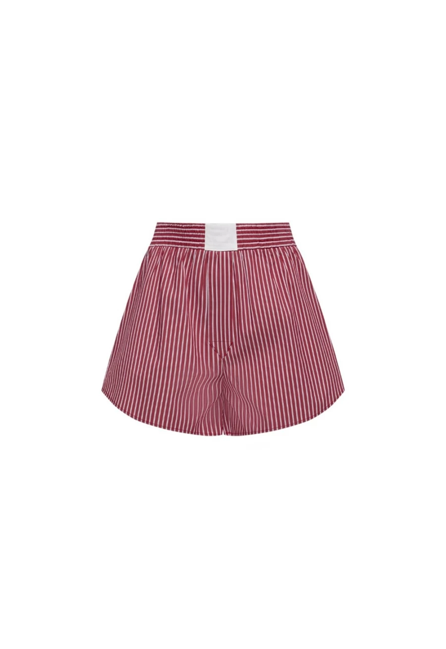 Lioness Women's Red Stripe Cobain Shorts - Stylish & Comfortable Casual Wear