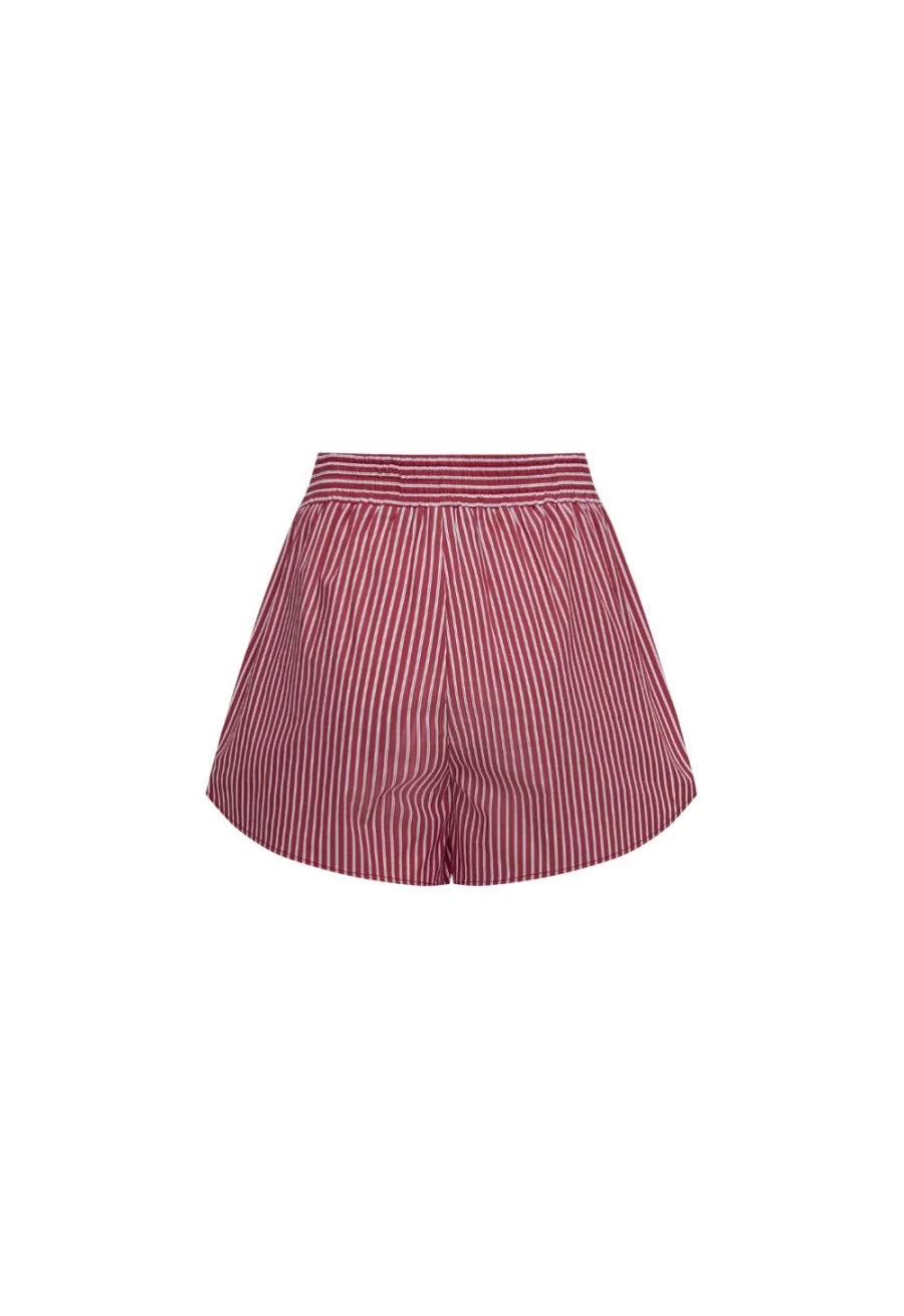 Lioness Women's Red Stripe Cobain Shorts - Stylish & Comfortable Casual Wear