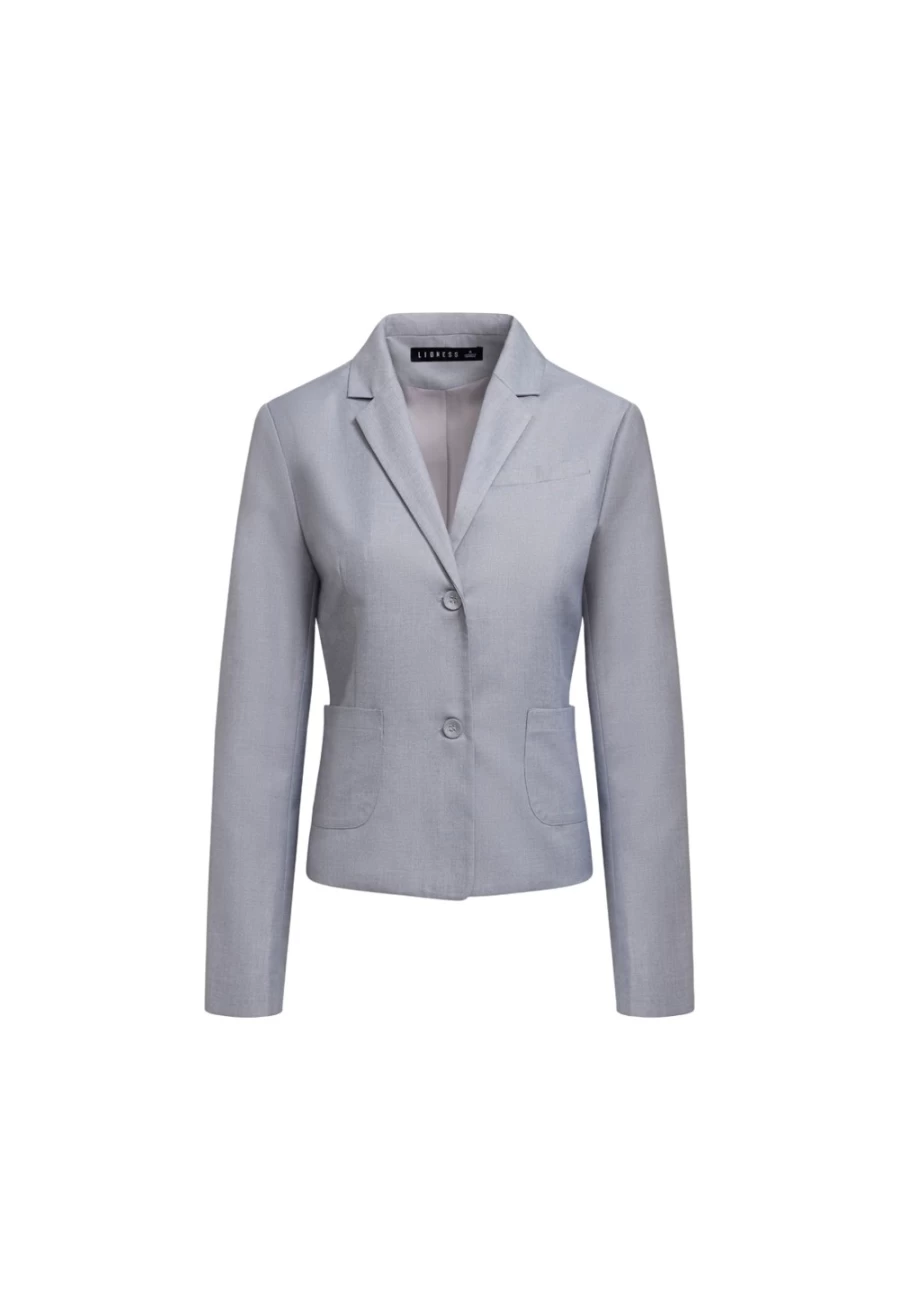 Lioness Women's Grey Bessette Blazer - Classic Tailored Jacket for Professional Style