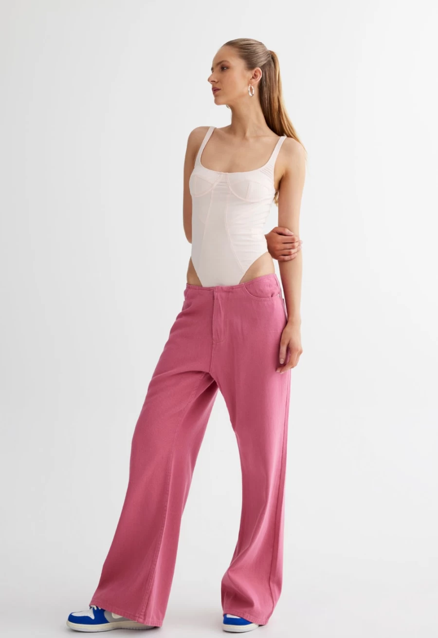 Lioness Women's Ballet Pink Je Taime Bodysuit - Soft Lingerie & Loungewear