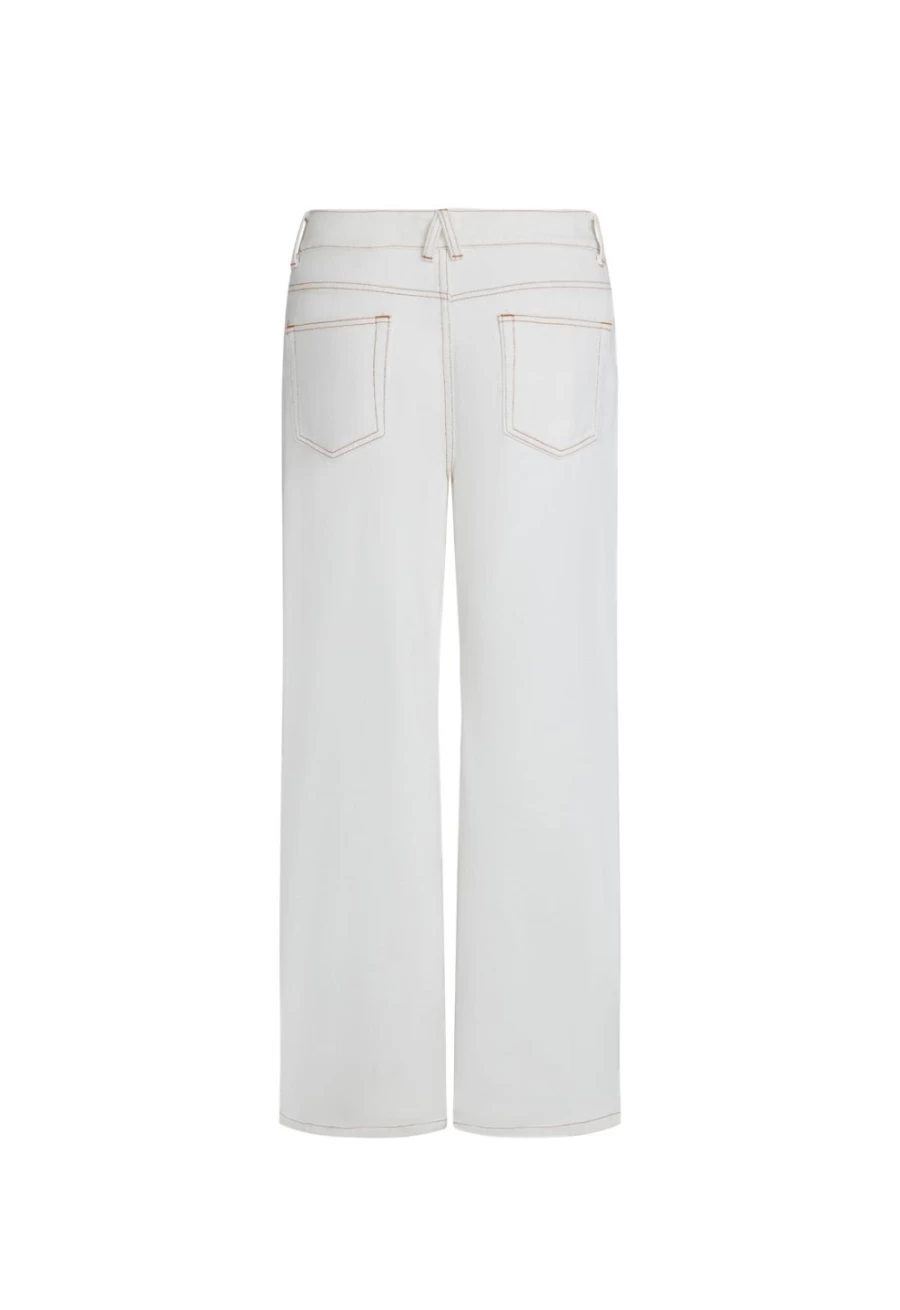Lioness Women's Porcelain Top Model Jean - High-Waisted Slim Fit Denim Pants