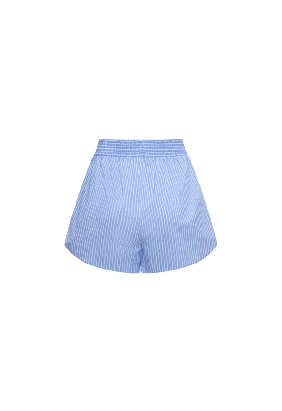 Lioness Women's Blue Stripe Cobain Shorts - Stylish Casual Comfort